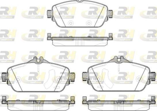 Roadhouse 21592.08 - Гальмівні колодки, дискові гальма autozip.com.ua