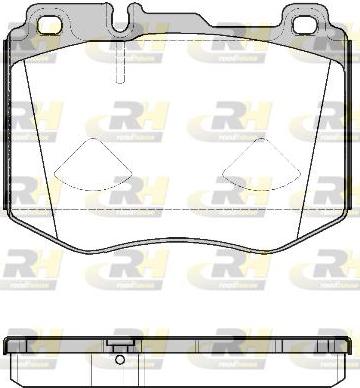 Roadhouse 21604.00 - Гальмівні колодки, дискові гальма autozip.com.ua