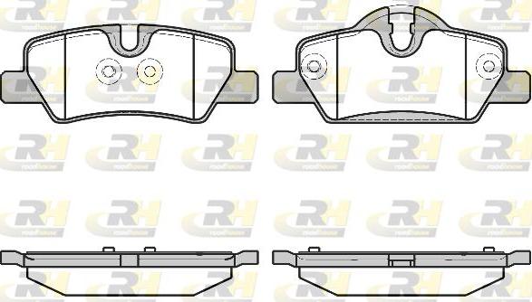 Roadhouse 21600.00 - Гальмівні колодки, дискові гальма autozip.com.ua