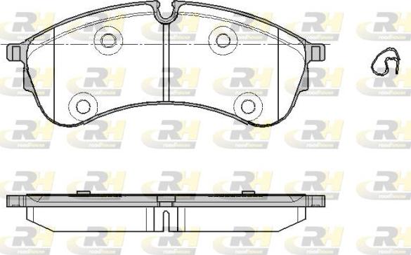 Roadhouse 21847.00 - Гальмівні колодки, дискові гальма autozip.com.ua