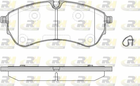 Roadhouse 21830.00 - Гальмівні колодки, дискові гальма autozip.com.ua