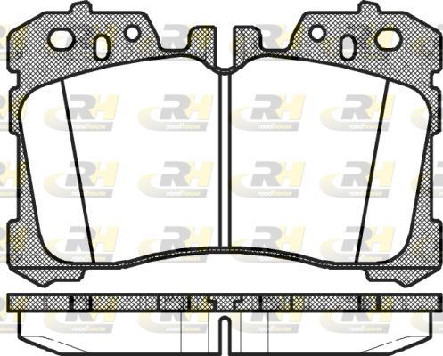 Roadhouse 21320.00 - Гальмівні колодки, дискові гальма autozip.com.ua