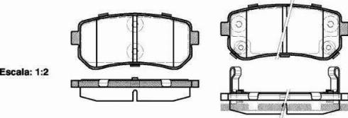 Alpha Brakes HKT-KA-311 - Гальмівні колодки, дискові гальма autozip.com.ua