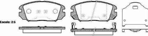 Alpha Brakes HKP-HY-517 - Гальмівні колодки, дискові гальма autozip.com.ua