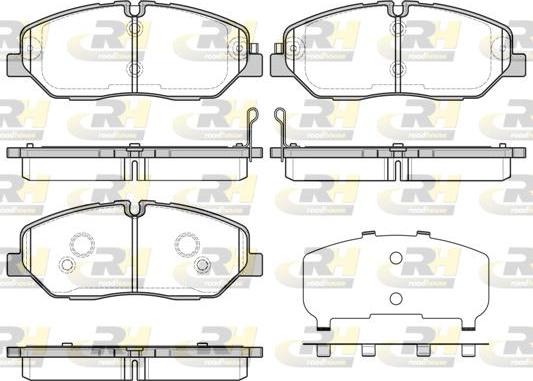 Roadhouse 21226.32 - Гальмівні колодки, дискові гальма autozip.com.ua