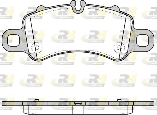 Roadhouse 21713.00 - Гальмівні колодки, дискові гальма autozip.com.ua