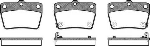 Alpha Brakes HKT-TY-027 - Гальмівні колодки, дискові гальма autozip.com.ua