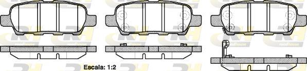 Roadhouse 2876.21 - Гальмівні колодки, дискові гальма autozip.com.ua