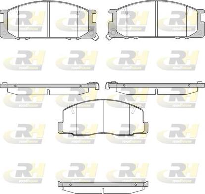 Roadhouse 2306.12 - Гальмівні колодки, дискові гальма autozip.com.ua