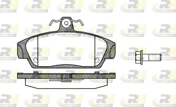 Roadhouse 2336.00 - Гальмівні колодки, дискові гальма autozip.com.ua