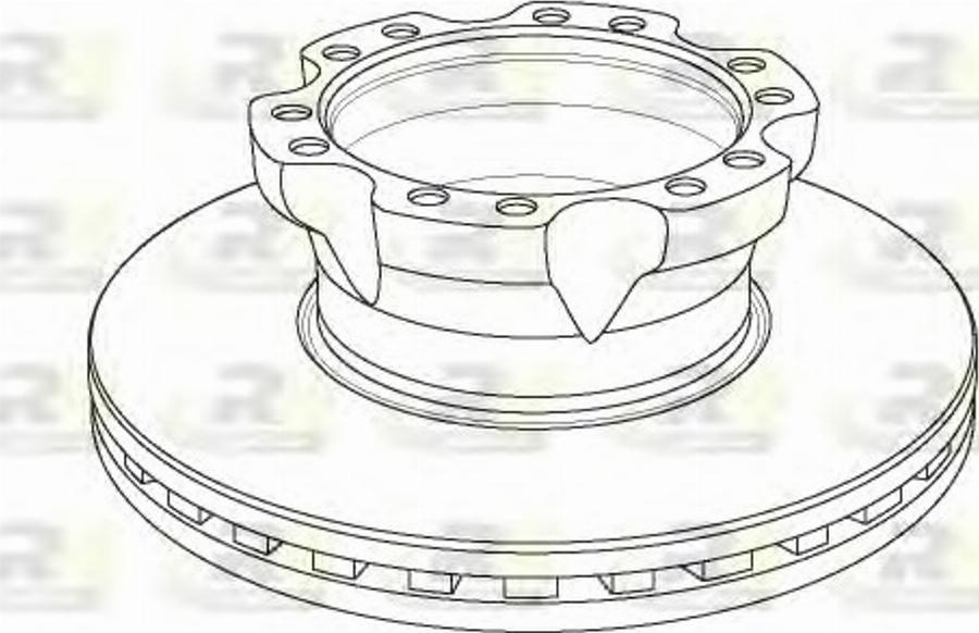 Roadhouse DSX1154.20 - Гальмівний диск autozip.com.ua