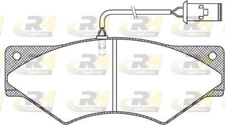 Roadhouse JSX 2436.40 - Гальмівні колодки, дискові гальма autozip.com.ua