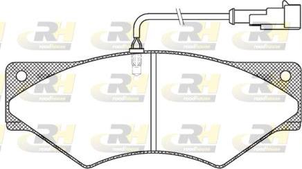 Roadhouse JSX 2436.41 - Гальмівні колодки, дискові гальма autozip.com.ua