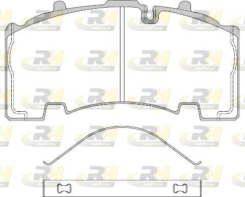 Roadhouse JSX 21555.00 - Гальмівні колодки, дискові гальма autozip.com.ua