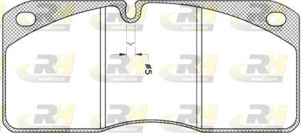 Roadhouse JSX 2278.21 - Гальмівні колодки, дискові гальма autozip.com.ua