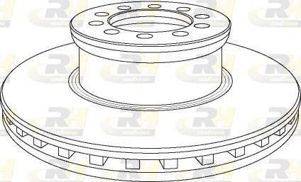 Roadhouse NSX1053.20 - Гальмівний диск autozip.com.ua