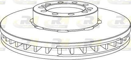 Roadhouse NSX1067.20 - Гальмівний диск autozip.com.ua