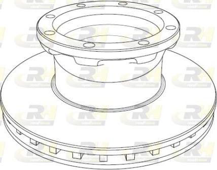 Roadhouse NSX1195.20 - Гальмівний диск autozip.com.ua