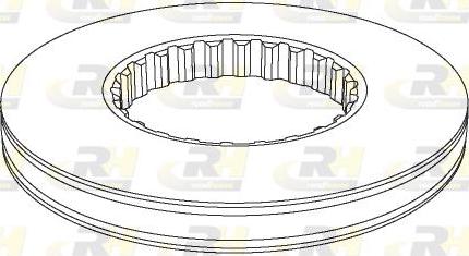 Roadhouse NSX1146.10 - Гальмівний диск autozip.com.ua