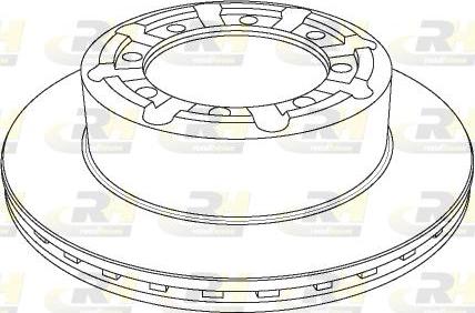 Roadhouse NSX1140.20 - Гальмівний диск autozip.com.ua