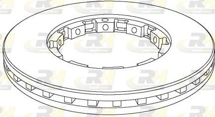 Roadhouse NSX1143.20 - Гальмівний диск autozip.com.ua