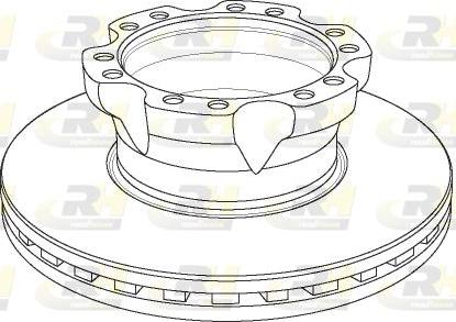 Roadhouse NSX1154.20 - Гальмівний диск autozip.com.ua