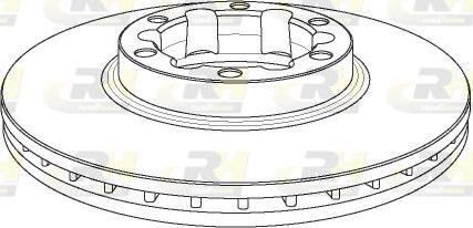 Roadhouse NSX1150.20 - Гальмівний диск autozip.com.ua