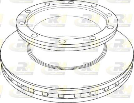 Roadhouse NSX1189.20 - Гальмівний диск autozip.com.ua