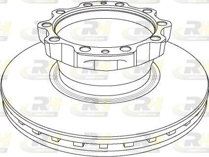 Roadhouse NSX1174.20 - Гальмівний диск autozip.com.ua