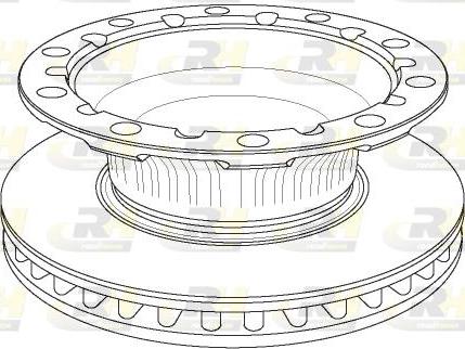 Roadhouse NSX1171.20 - Гальмівний диск autozip.com.ua