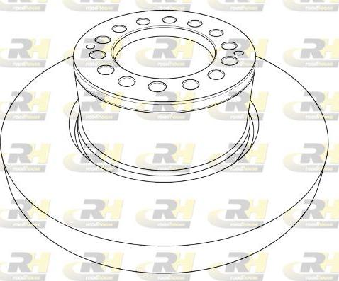 Roadhouse NSX1205.10 - Гальмівний диск autozip.com.ua