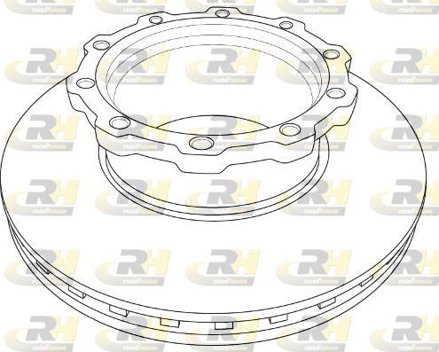 Roadhouse NSX1207.20 - Гальмівний диск autozip.com.ua