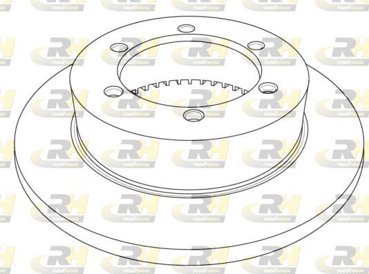 Roadhouse NSX1214.10 - Гальмівний диск autozip.com.ua