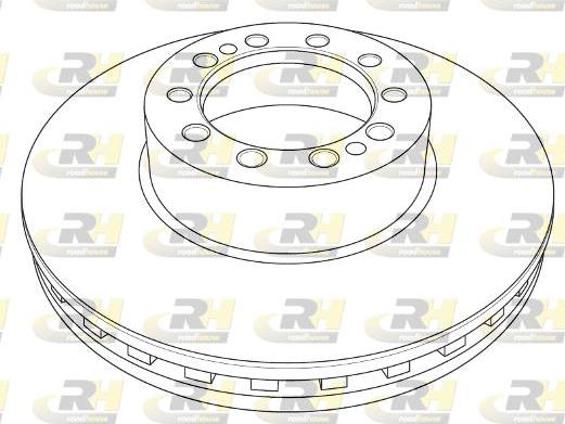 Roadhouse NSX1210.20 - Гальмівний диск autozip.com.ua