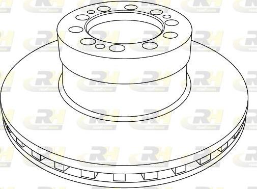 Roadhouse NSX1233.20 - Гальмівний диск autozip.com.ua