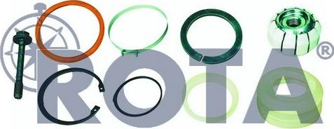 Rota 2076639 - Ремонтний комплект, важіль підвіски autozip.com.ua