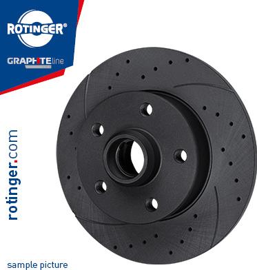 Rotinger RT 3241-GL T5 - Гальмівний диск autozip.com.ua