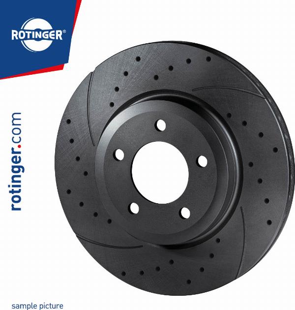 Rotinger RT 21806-GL T5 - Гальмівний диск autozip.com.ua