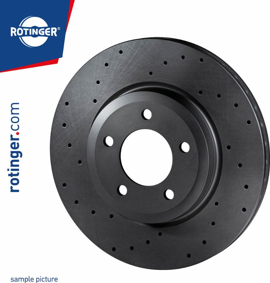 Rotinger RT 22261-GL T3 - Гальмівний диск autozip.com.ua