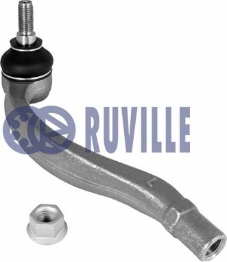 Ruville 916650 - Наконечник рульової тяги, кульовий шарнір autozip.com.ua