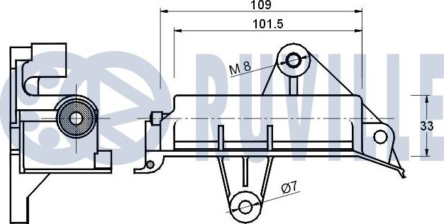 Ruville 541092 - Успокоитель, зубчастий ремінь autozip.com.ua