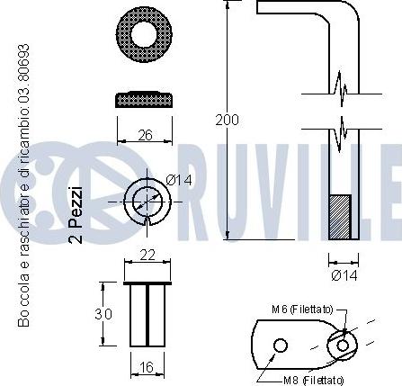 Ruville 541384 - Натягувач ременя, клинові зуб. autozip.com.ua