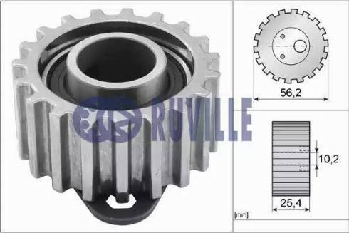 Ruville 55219 - Натяжна ролик, ремінь ГРМ autozip.com.ua