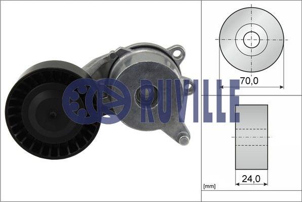 Ruville 56690 - Водяний насос autozip.com.ua