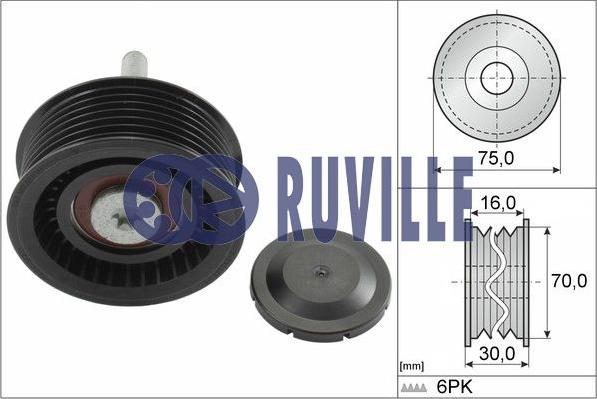 Ruville 56725 - Водяний насос autozip.com.ua