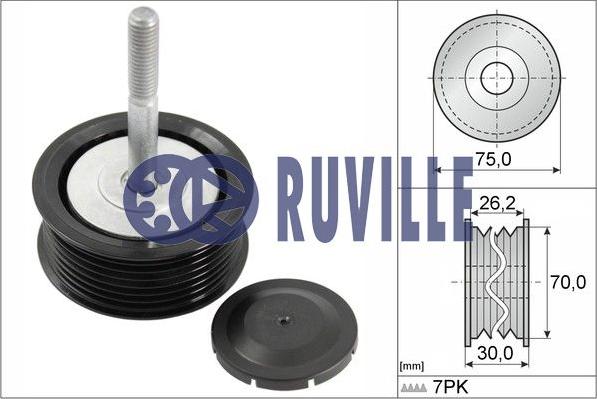 Ruville 56726 - Водяний насос autozip.com.ua