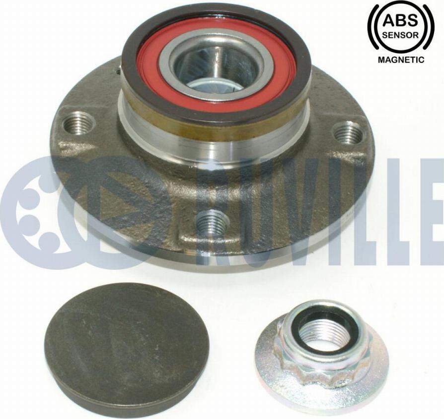 Ruville 221696 - Комплект підшипника маточини колеса autozip.com.ua