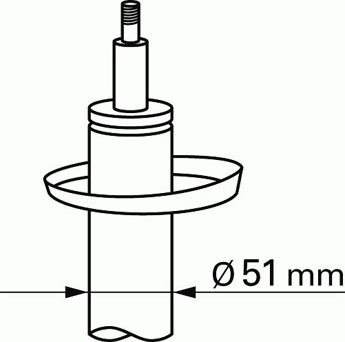 SACHS 100 456 - Амортизатор autozip.com.ua