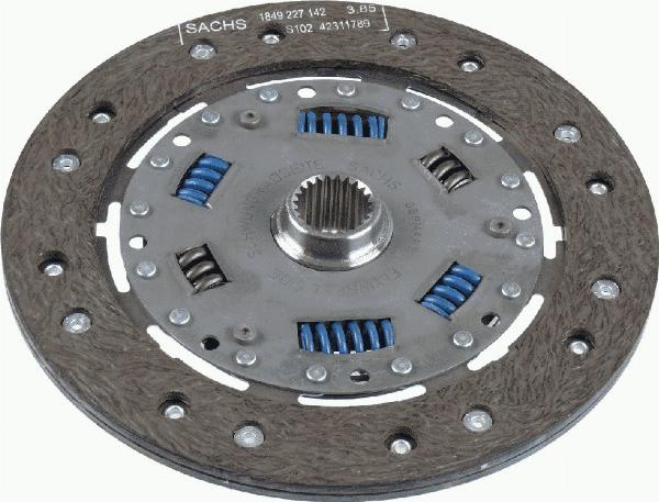 SACHS 1 861 857 132 - Диск зчеплення autozip.com.ua