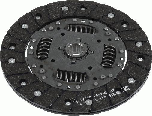 SACHS 1 862 402 345 - Диск зчеплення autozip.com.ua